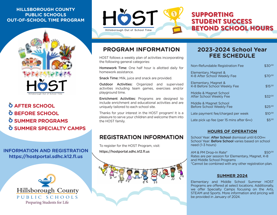  HOST Information Flyer